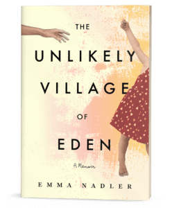 The Unlikely Village of Eden book cover mockup